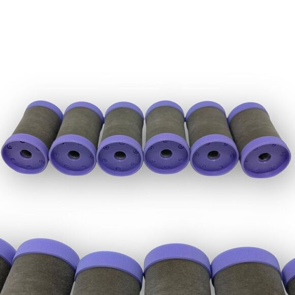 Conair More Big Curls 12 Replacement Velvet Flocked Hot Rollers Curlers CHV12P - Picture 5 of 7